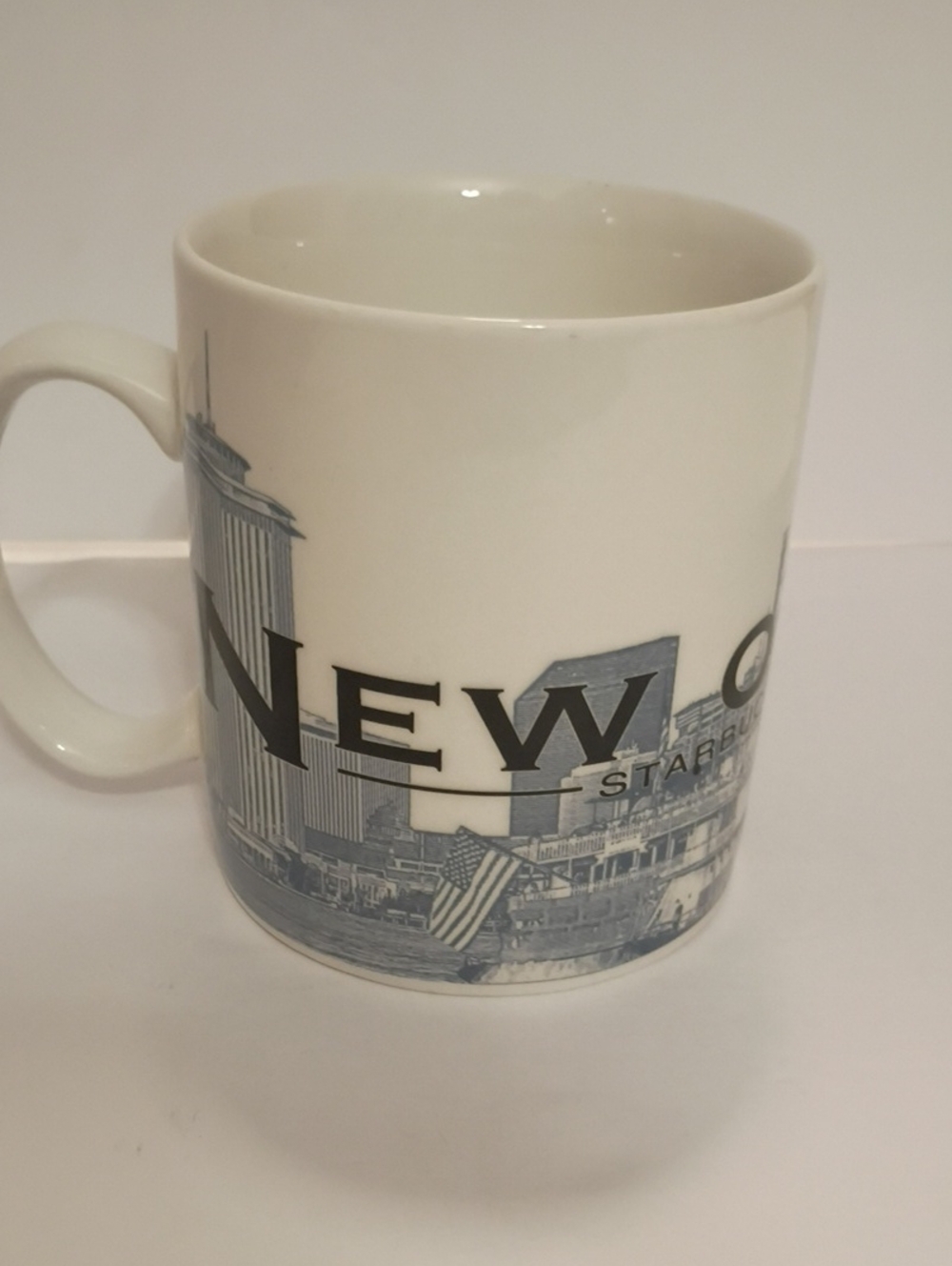 Starbucks New Orleans Skyline White Ceramic Mug